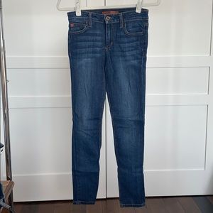 Joe’s Skinny Cropped Blue Jeans